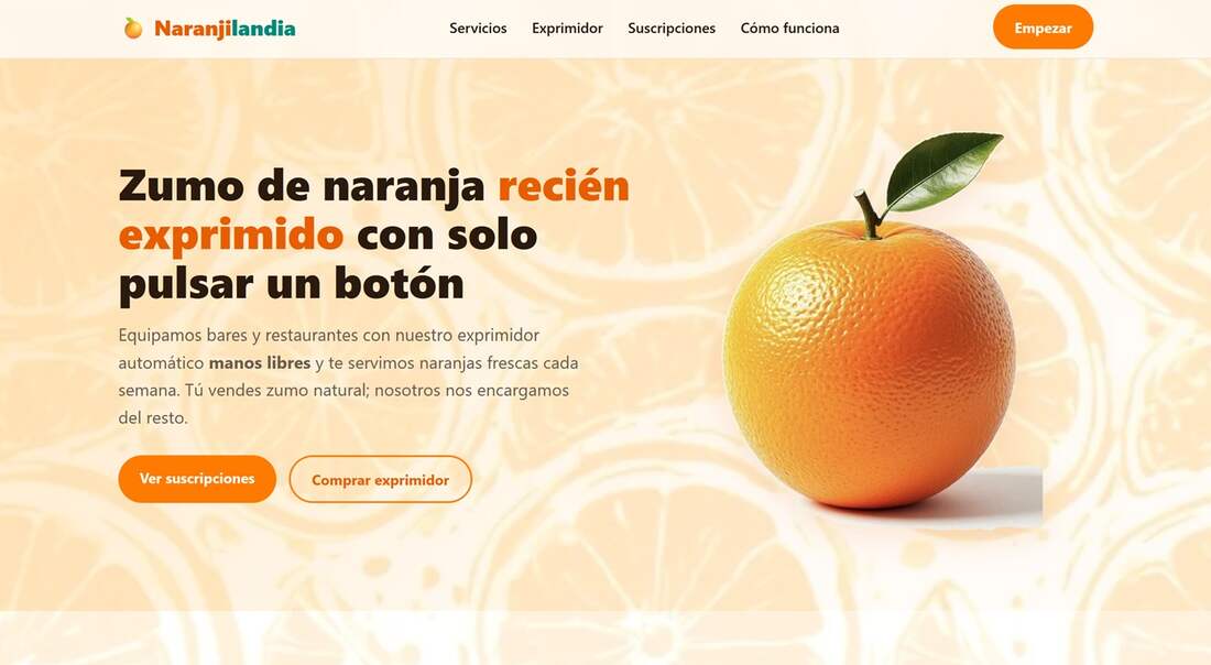 Portada de naranjilandia.com