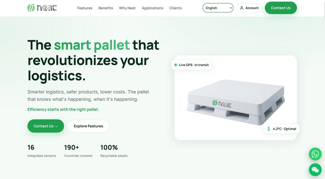 Portada de neatpallet.com